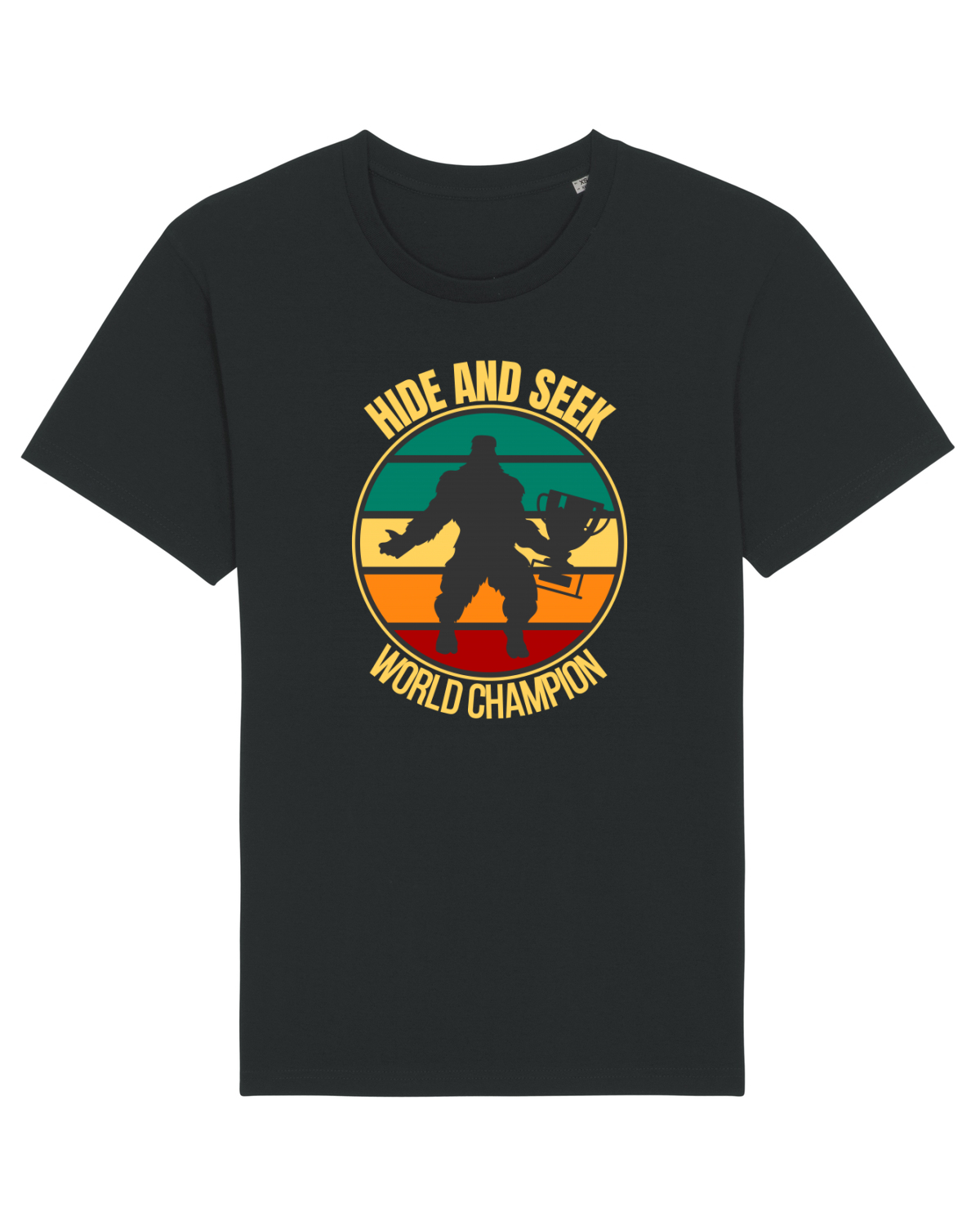 Tricou mânecă scurtă Unisex Rocker Black