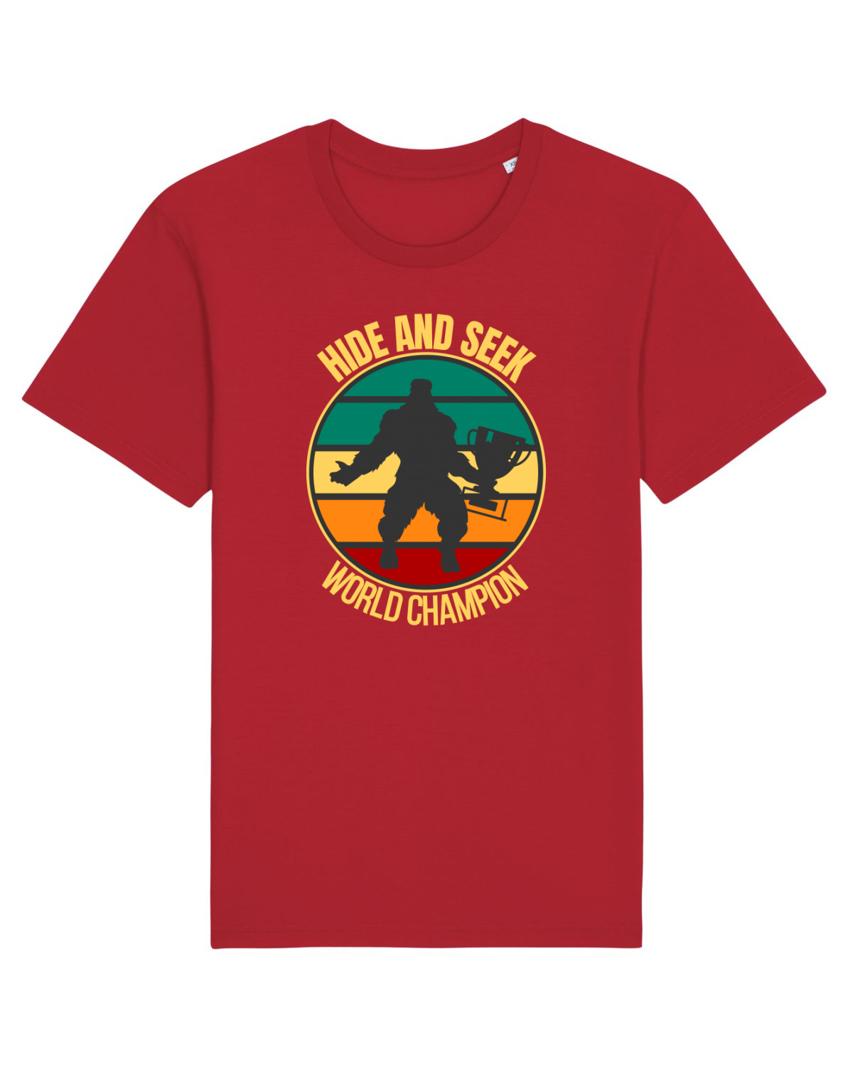 Tricou mânecă scurtă Unisex Rocker Red