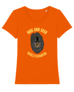 Bigfoot Hide And Seek World Champion Tricou mânecă scurtă guler larg fitted Damă Expresser