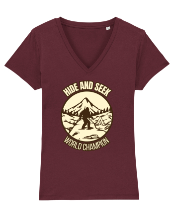 Bigfoot Hide And Seek World Champion Burgundy