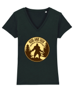 Bigfoot Hide And Seek World Champion Tricou mânecă scurtă guler V Damă Evoker