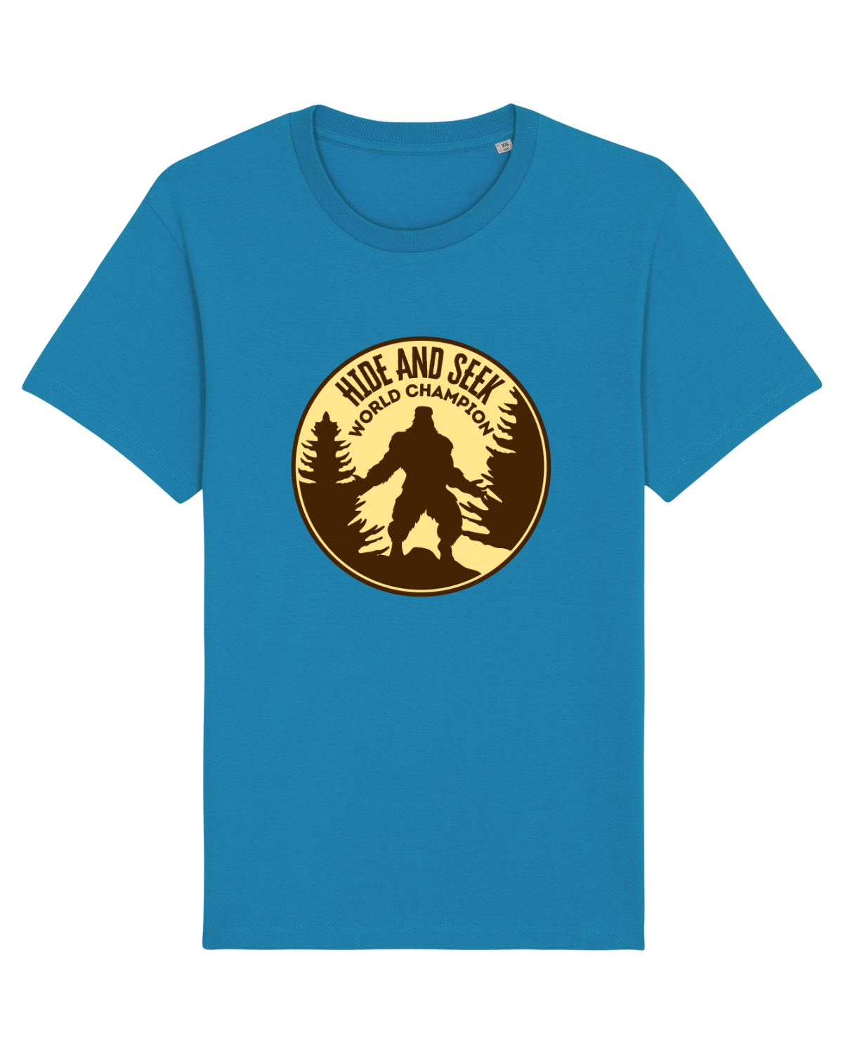 Tricou mânecă scurtă Unisex Rocker Azur