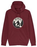 Bigfoot Hide And Seek World Champion Hanorac cu fermoar Unisex Connector