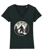 Bigfoot Hide And Seek World Champion Tricou mânecă scurtă guler V Damă Evoker