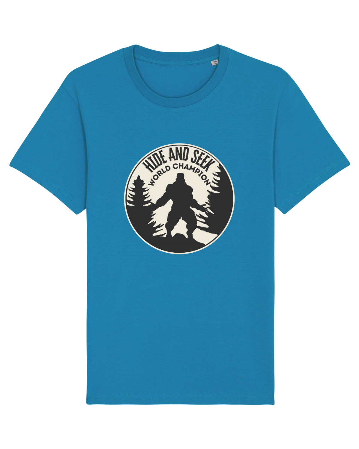 Tricou mânecă scurtă Unisex Rocker Azur
