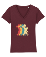 Bigfoot Hide And Seek World Champion Tricou mânecă scurtă guler V Damă Evoker