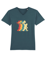Bigfoot Hide And Seek World Champion Tricou mânecă scurtă guler V Bărbat Presenter