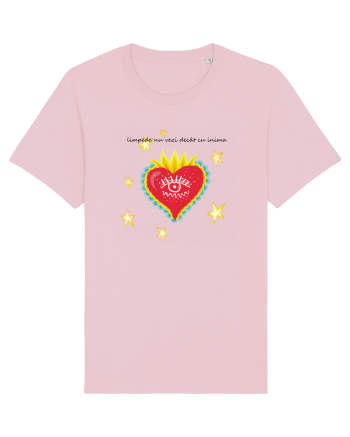 True heart Cotton Pink
