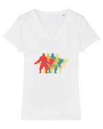 Bigfoot Hide And Seek World Champion Tricou mânecă scurtă guler V Damă Evoker