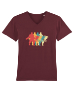 Bigfoot Hide And Seek World Champion Tricou mânecă scurtă guler V Bărbat Presenter