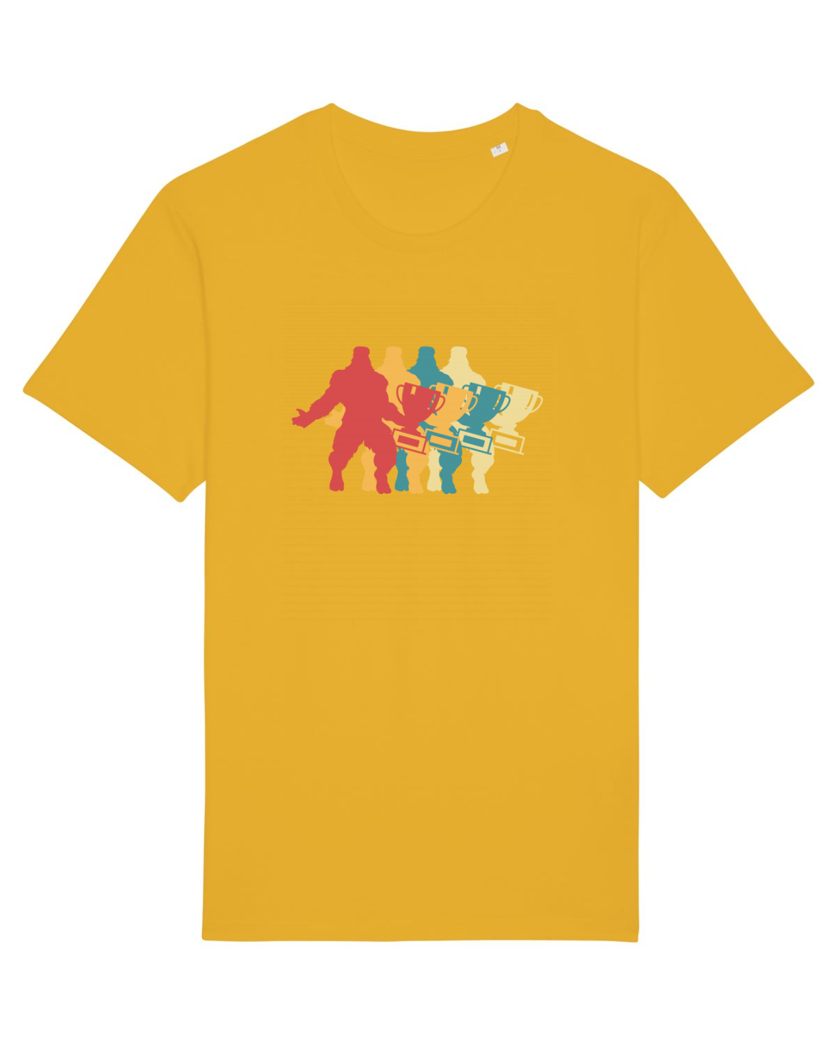 Tricou mânecă scurtă Unisex Rocker Spectra Yellow