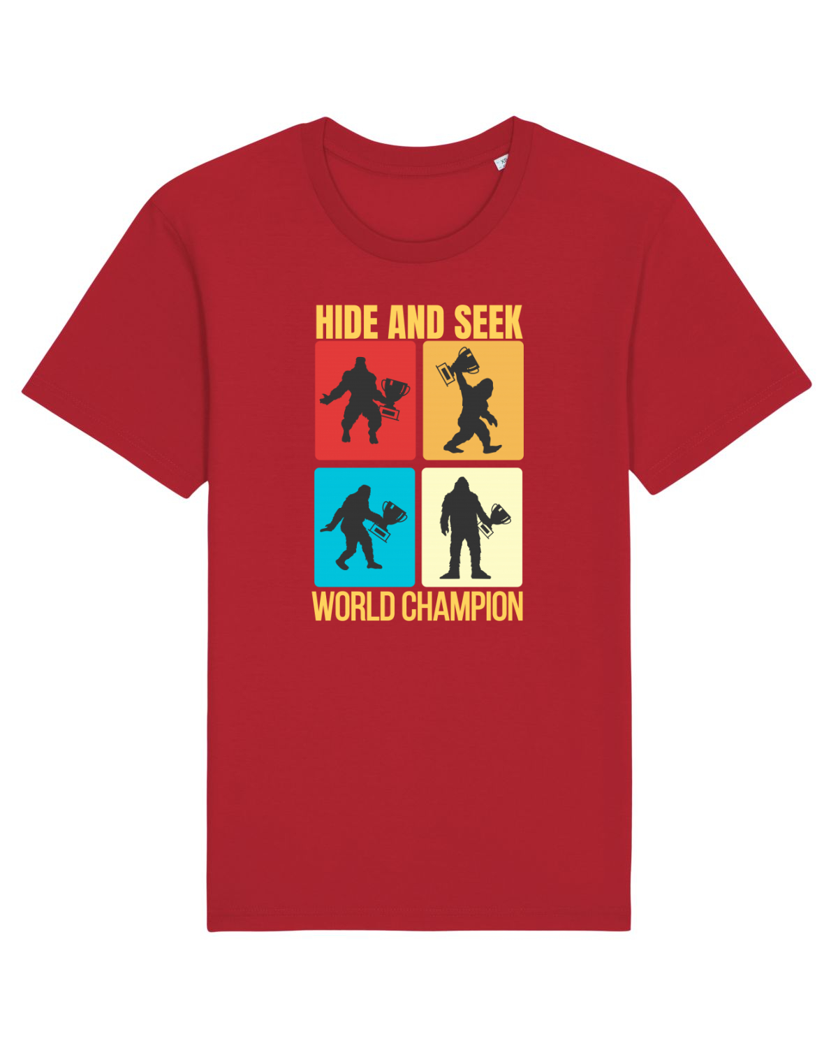 Tricou mânecă scurtă Unisex Rocker Red