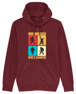 Bigfoot Hide And Seek World Champion Hanorac cu fermoar Unisex Connector