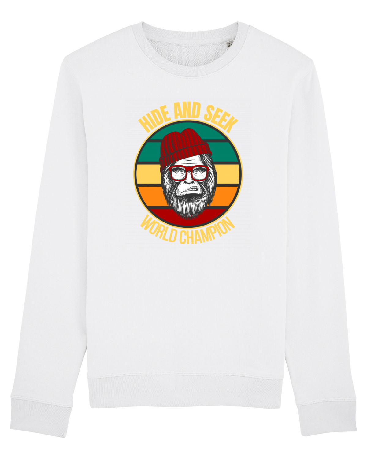 Bluză mânecă lungă Unisex Rise White