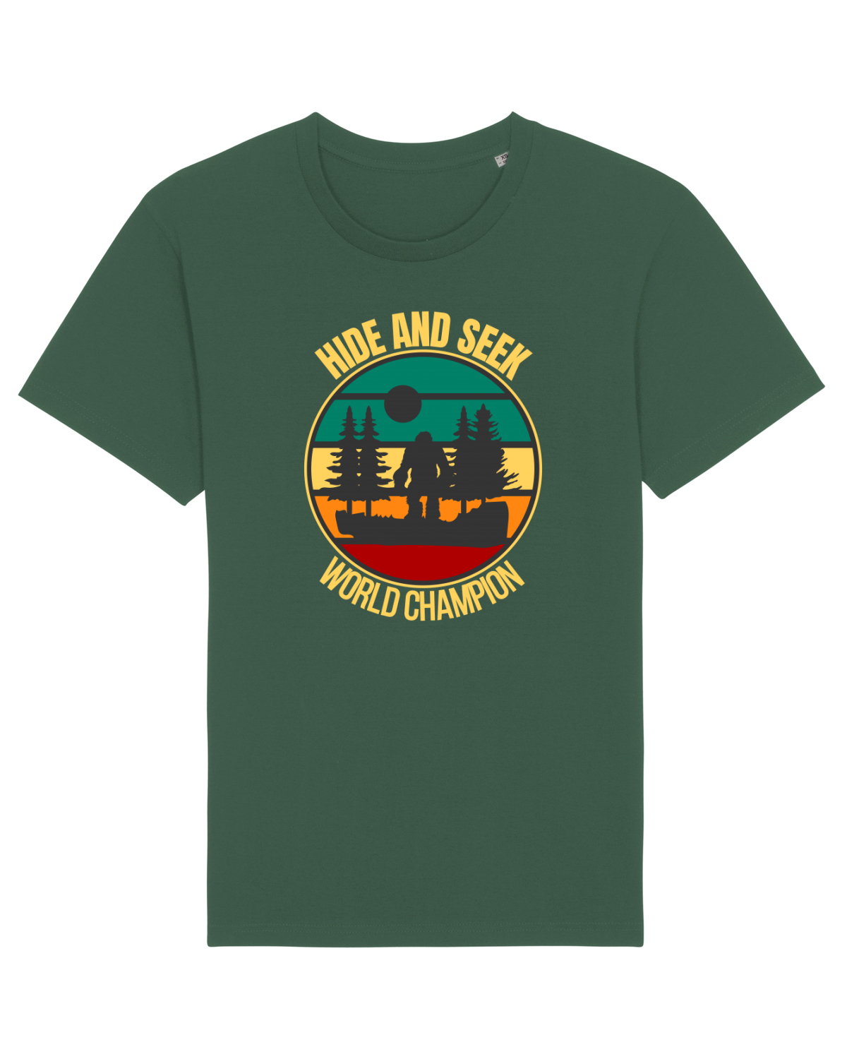 Tricou mânecă scurtă Unisex Rocker Bottle Green