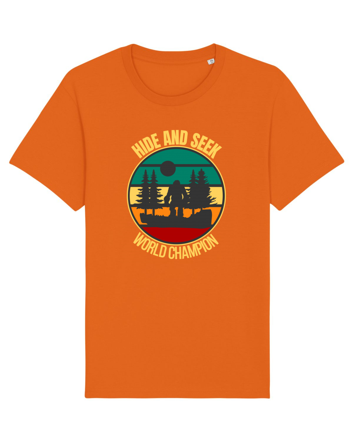 Tricou mânecă scurtă Unisex Rocker Bright Orange
