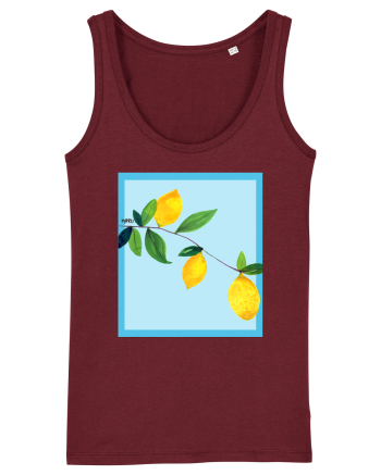Lemon view Burgundy