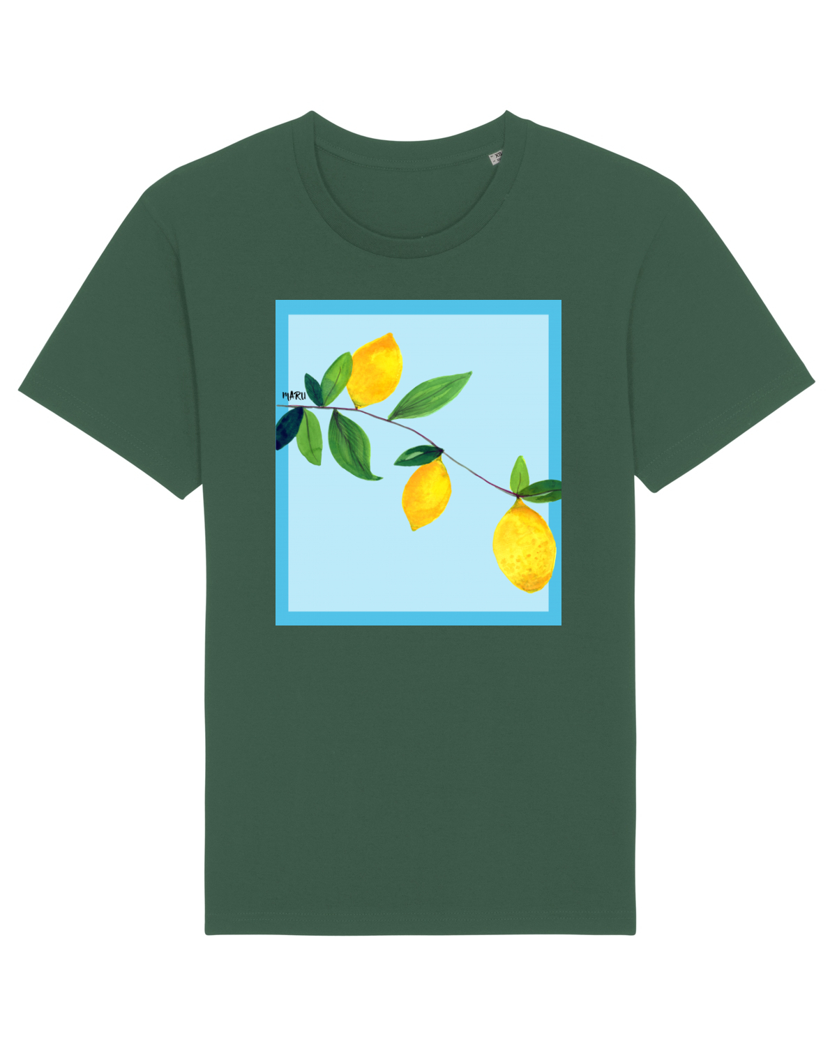 Tricou mânecă scurtă Unisex Rocker Bottle Green