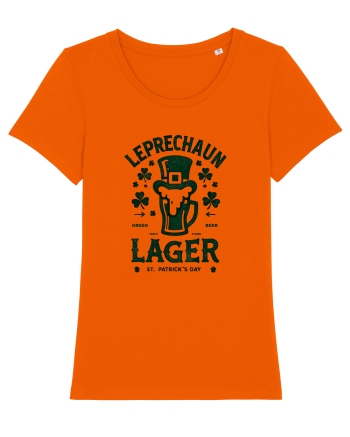 Laprechaun Lager Beer Bright Orange