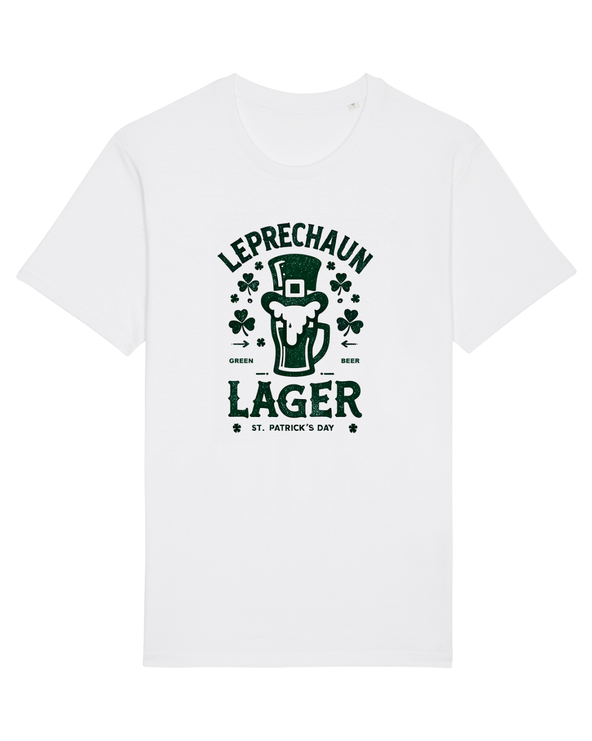 Tricou mânecă scurtă Unisex Rocker White