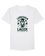 Laprechaun Lager Beer Tricou mânecă scurtă guler larg Bărbat Skater