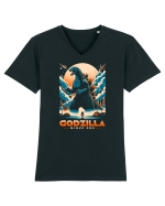 Godzilla Minus One V.1 Tricou mânecă scurtă guler V Bărbat Presenter