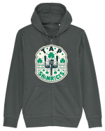 Tap Shamrocks - Irish clover Hanorac cu fermoar Unisex Connector