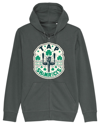 Tap Shamrocks - Irish clover Anthracite
