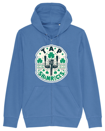 Tap Shamrocks - Irish clover Bright Blue
