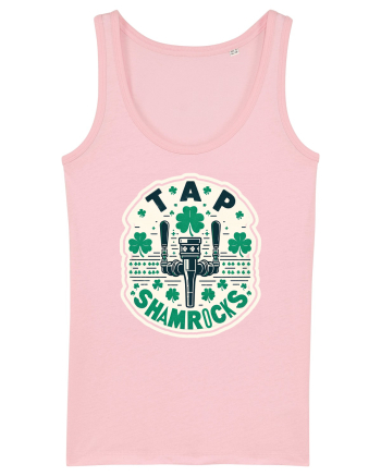 Tap Shamrocks - Irish clover Cotton Pink