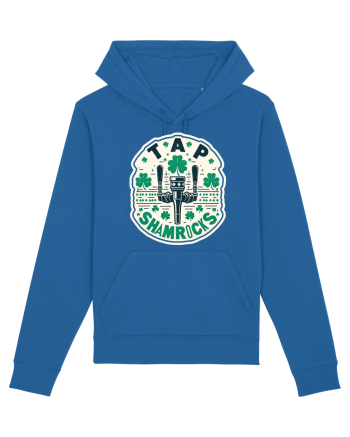 Tap Shamrocks - Irish clover Royal Blue