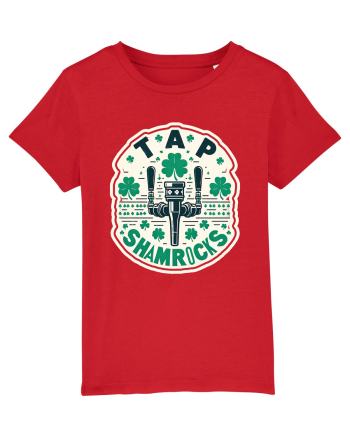 Tap Shamrocks - Irish clover Red