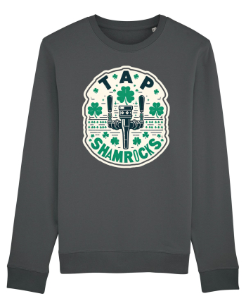 Tap Shamrocks - Irish clover Anthracite