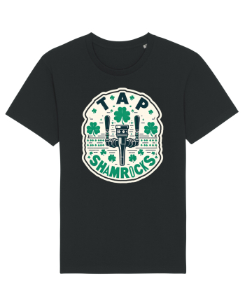Tap Shamrocks - Irish clover Black
