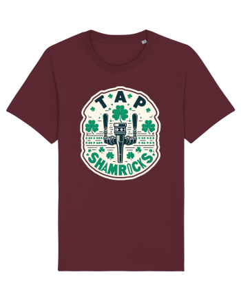 Tap Shamrocks - Irish clover Burgundy