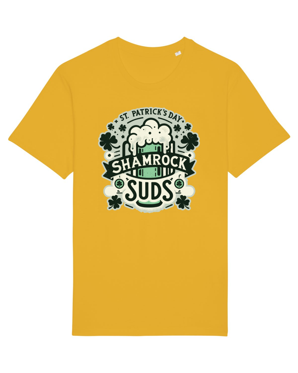 Tricou mânecă scurtă Unisex Rocker Spectra Yellow