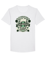 Shamrock Suds Tricou mânecă scurtă guler larg Bărbat Skater