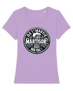 De 1 martie ma fac Mărțișor Tricou mânecă scurtă guler larg fitted Damă Expresser