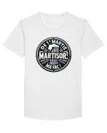 De 1 martie ma fac Mărțișor Tricou mânecă scurtă guler larg Bărbat Skater