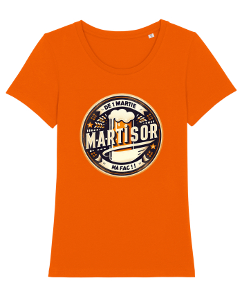 De 1 martie ma fac Mărțișor Bright Orange