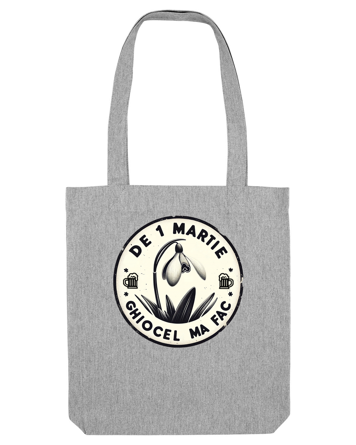 Sacoșă textilă Heather Grey