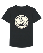 De 1 martie Ghiocel ma fac Tricou mânecă scurtă guler larg Bărbat Skater