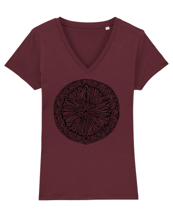 Mandala Burgundy
