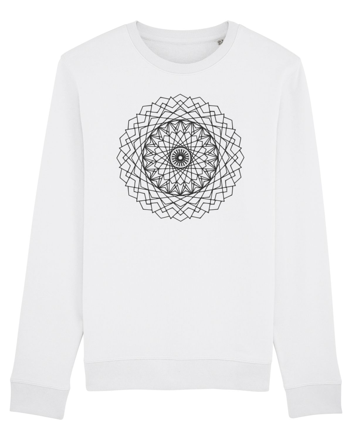 Bluză mânecă lungă Unisex Rise White