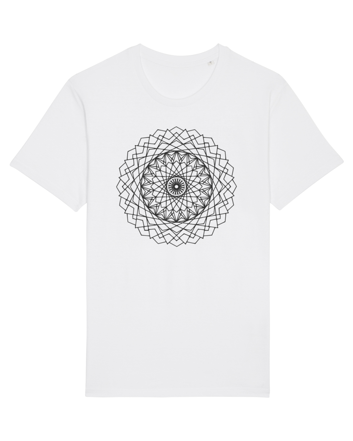 Tricou mânecă scurtă Unisex Rocker White