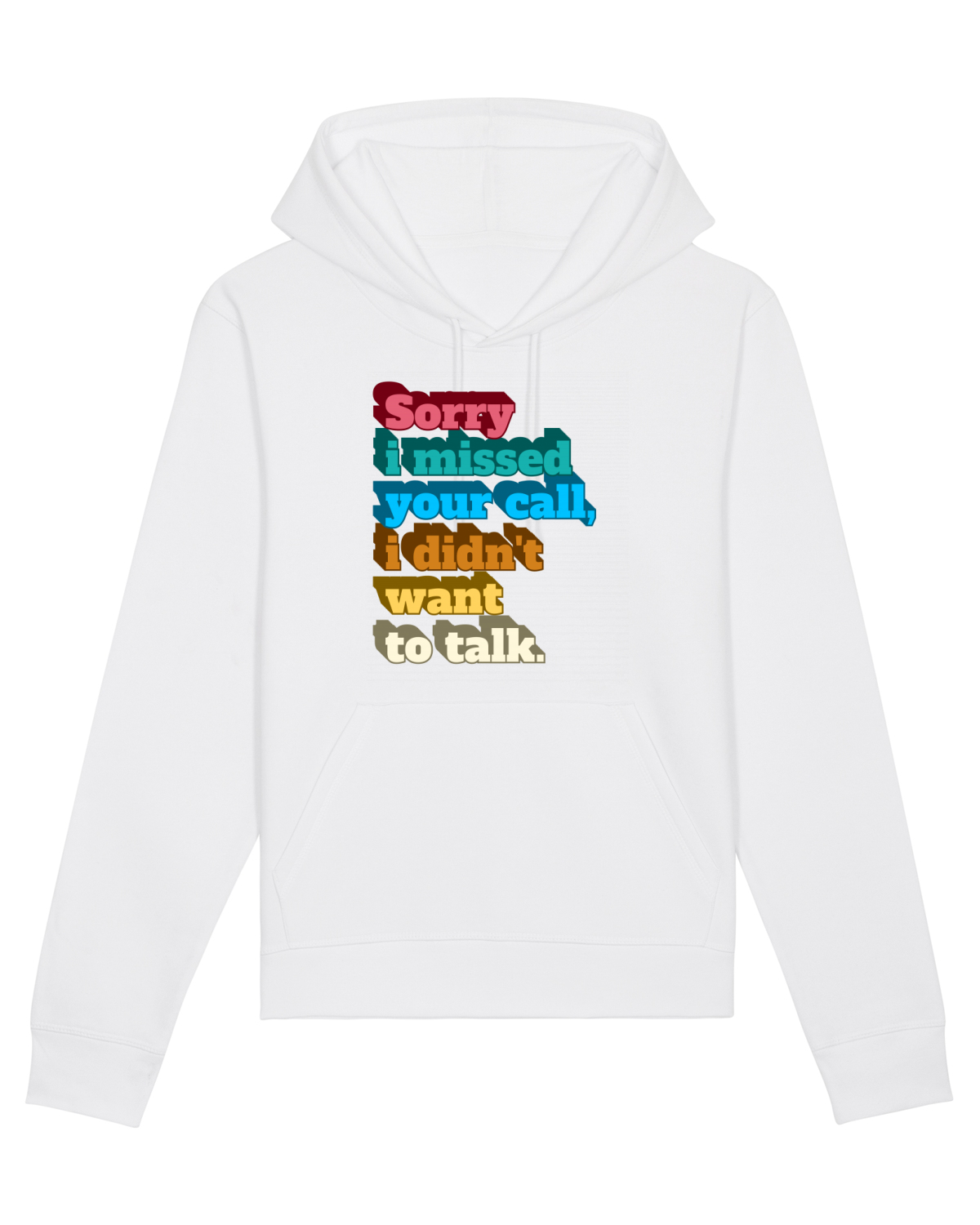 Hanorac Unisex Drummer White