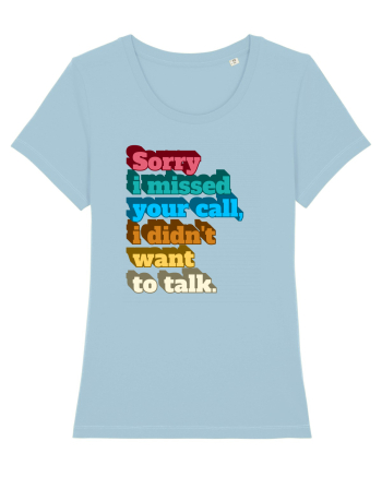 Fnuny Quote Sky Blue