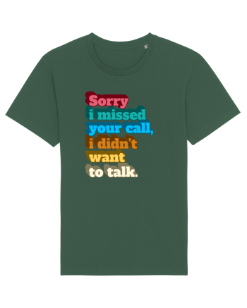 Fnuny Quote Bottle Green
