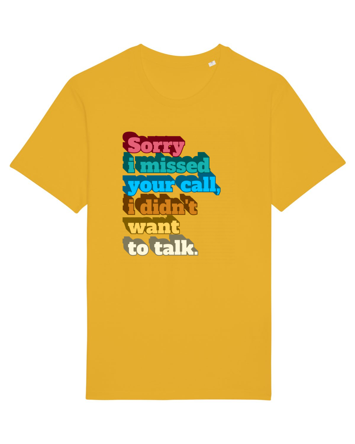 Tricou mânecă scurtă Unisex Rocker Spectra Yellow