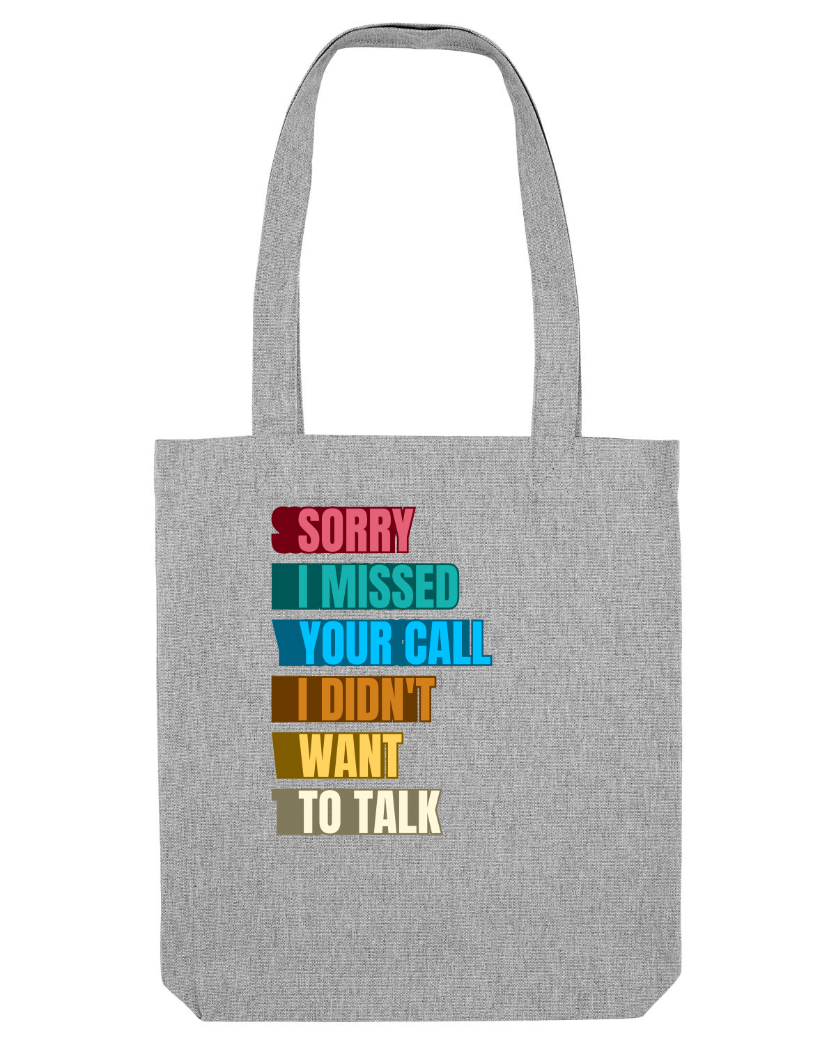 Sacoșă textilă Heather Grey